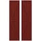 Ekena Millwork Americraft 4-Board Wood 2 Equal Panel Frmd Board-n-Batten Shutters w/Dbl Z-Bar, ARW102BF414X77MRH, PR ARW102BF414X77MRH - alternate 1